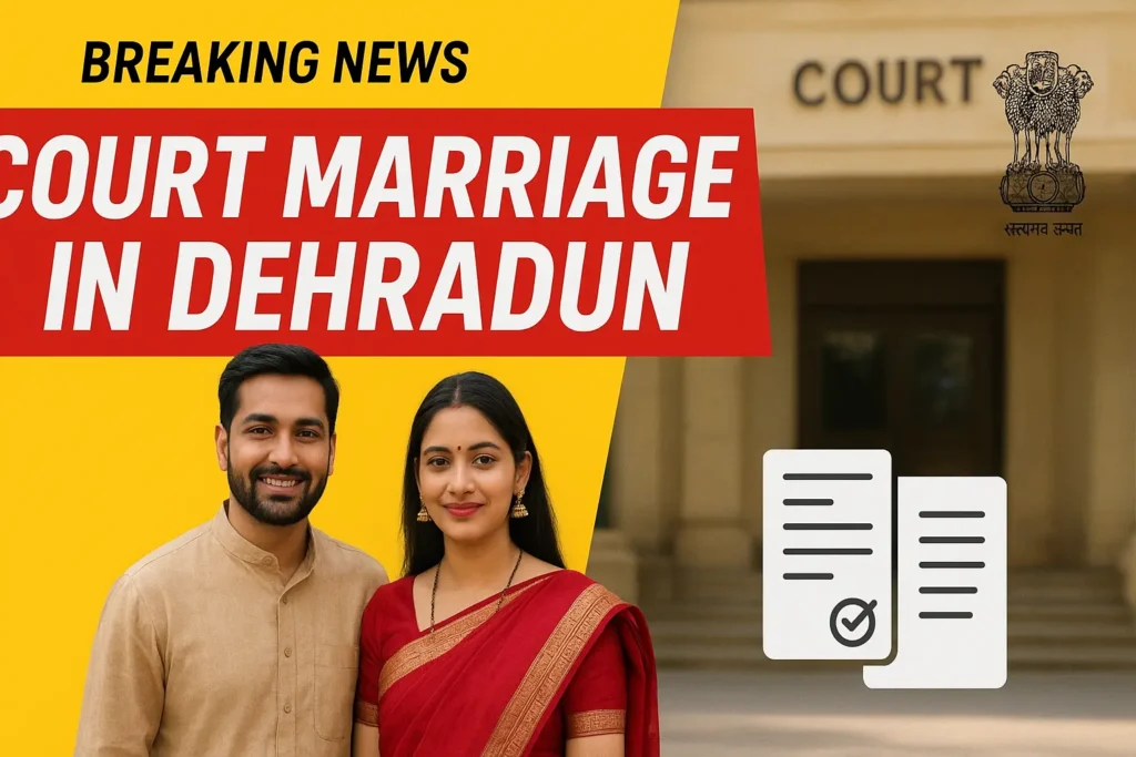 Court Marriage in Dehradun