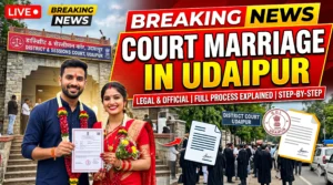 Court marriage in Udaipur