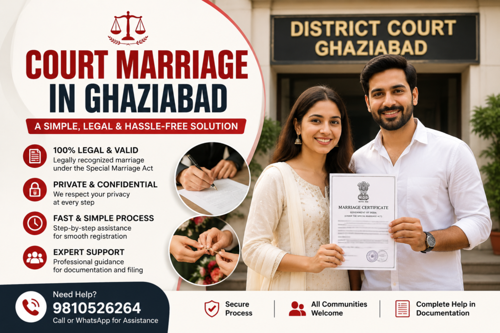 Court Marriage in Ghaziabad